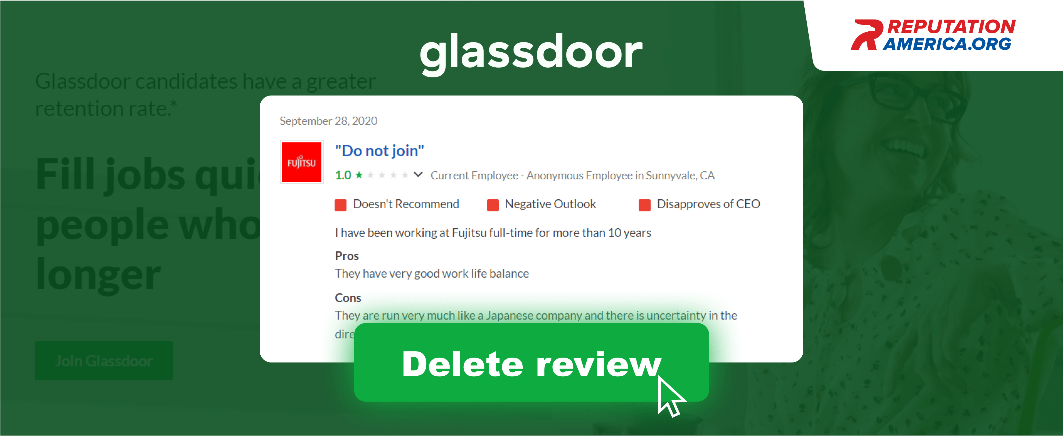 How to delete Glassdoor reviews