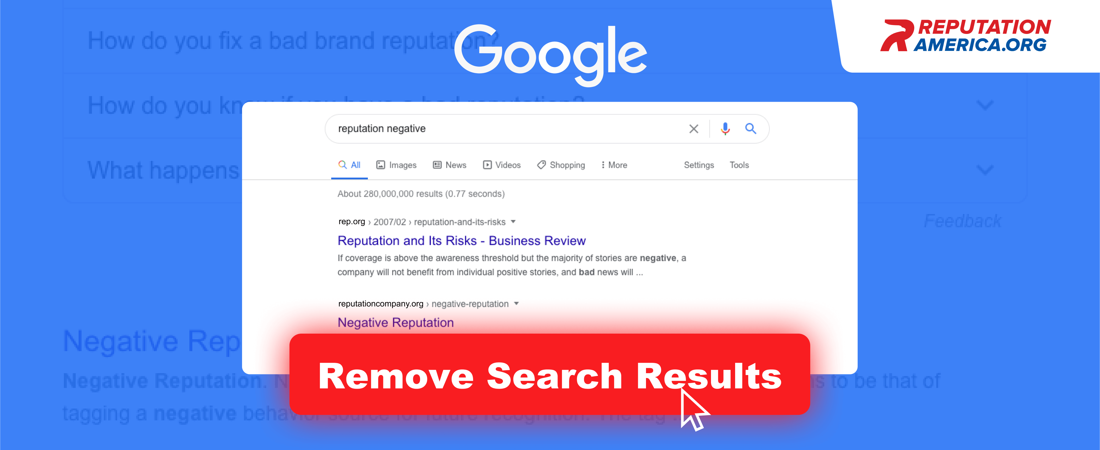 How to remove results from Google search? FIND OUT TODAY