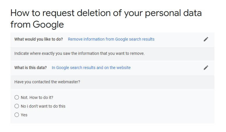 How to Remove Negative Information From Google Legally