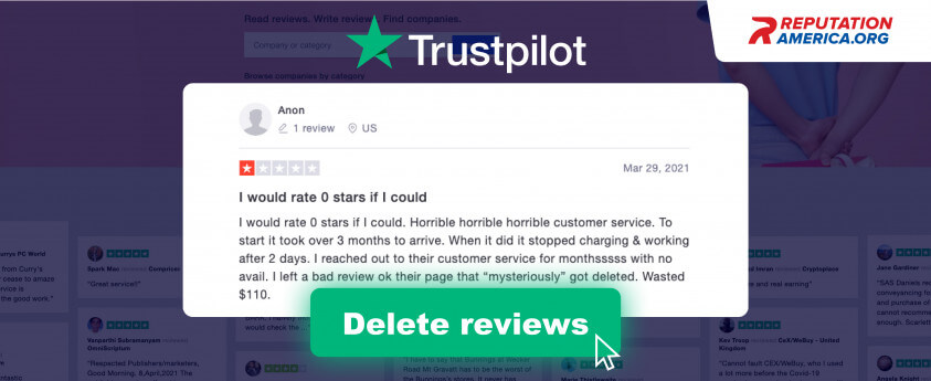 How to Delete Trustpilot Reviews