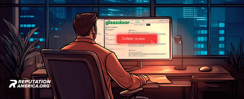 remove reviews from glassdoor